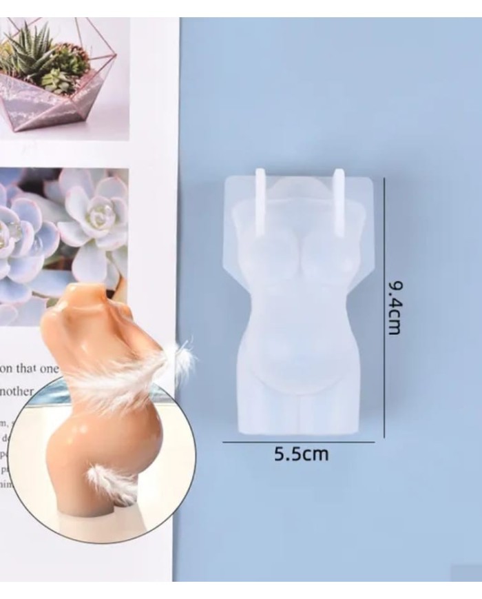 Hamile Kadın  - Epoksi Silikon Kalıp - Kod:475