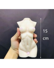 Kadın Vücudu Silikon Mum Epoksi Kalıp - Büyük - Kod:505