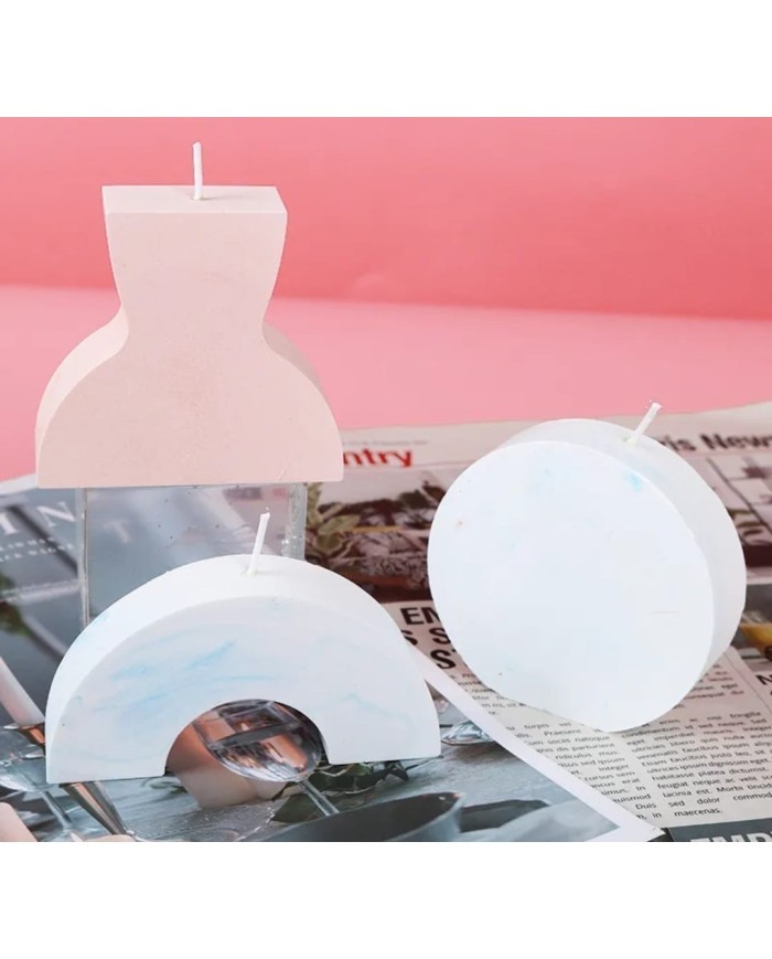 Mumluk Kristal Epoksi Reçine Kalıp - Kod:478